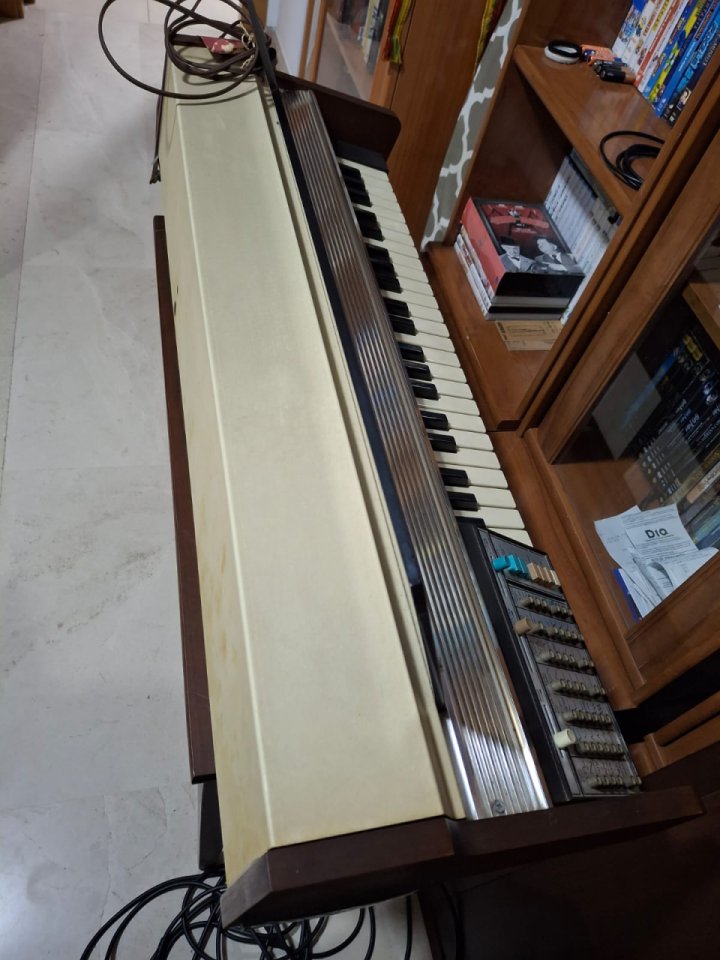 Sintetizador analógico vintage Hammond 102100 (Made in USA, 240V)