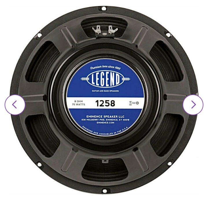 Altavoz Eminence 1258 de segunda mano · Valencia