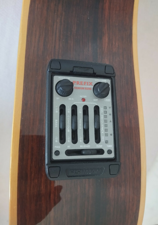 Guitarra acústica Alhambra W-3 con previo