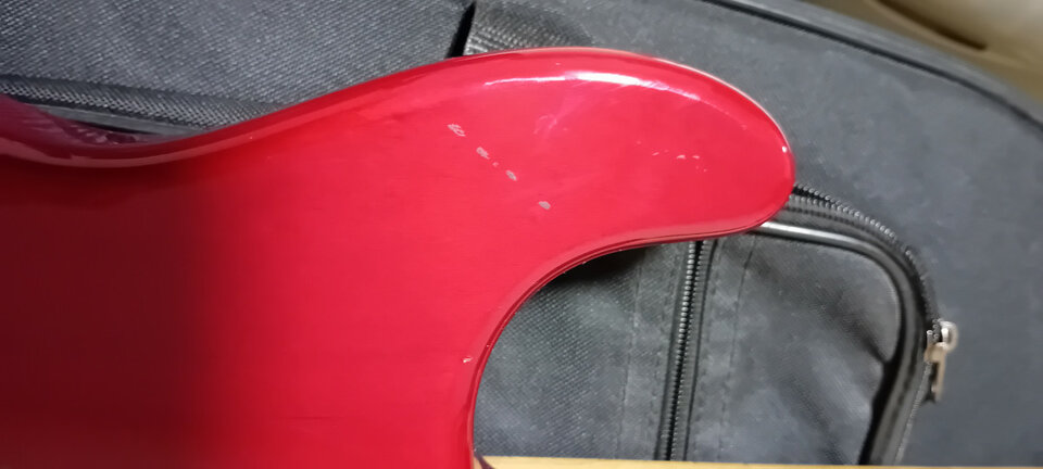 Charvel san dimas red burst