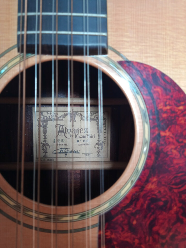 Alvarez Yairi DY-80 Canyon Creek 12 cuerdas (1994)