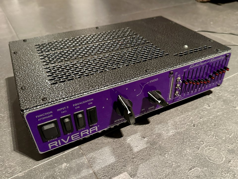 Rivera Rockcrusher Recording