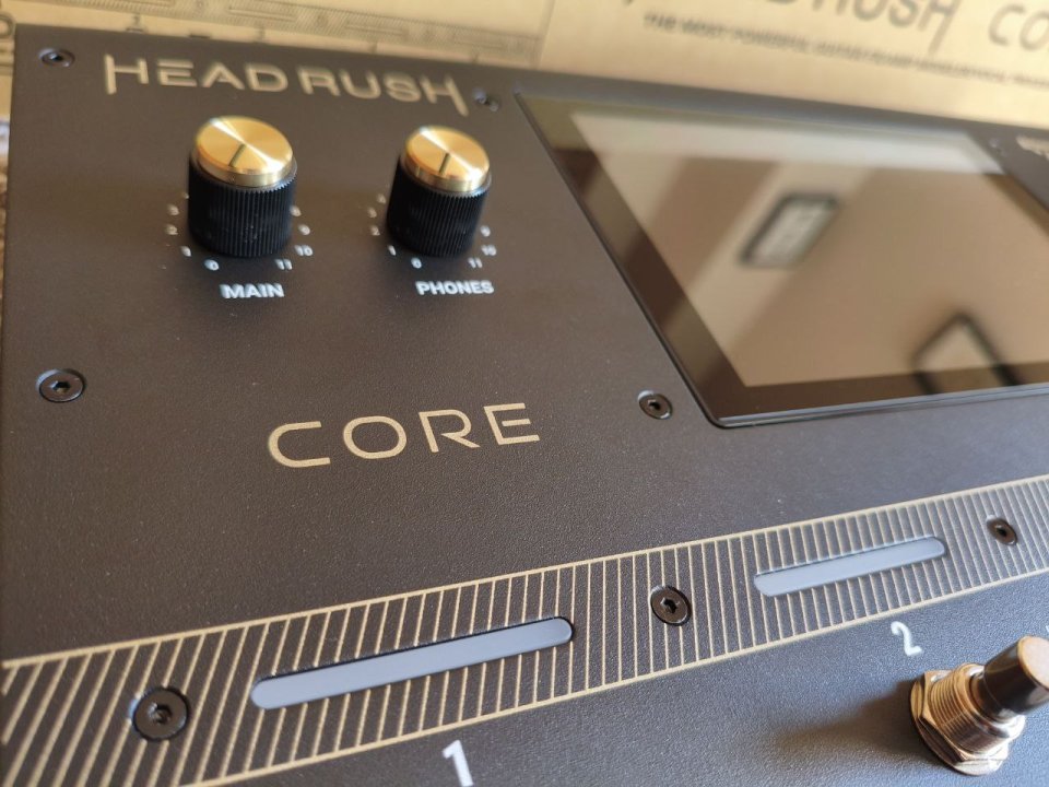 Pedalera Headrush Core Guitarra y Voz SIN USO