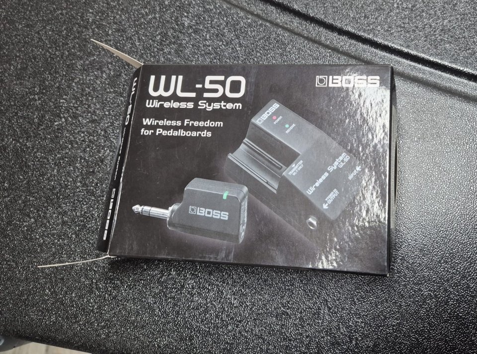 Boss WL-50 Sistema Inalámbrico Guitarra/Bajo