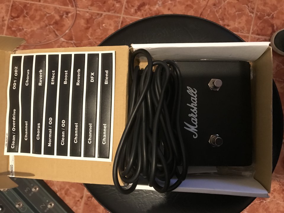 Marshall MRPEDL91004 Footswitch de segunda mano · Foto 2 de 5 · Ciudad Real · 36 €