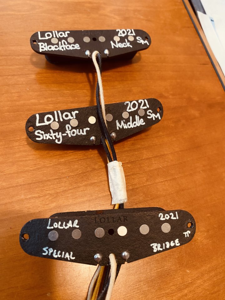 Set de pastillas LOLLAR Blackface '64 Stratocaster de segunda mano · Foto 4 de 4 · Málaga · 270 €