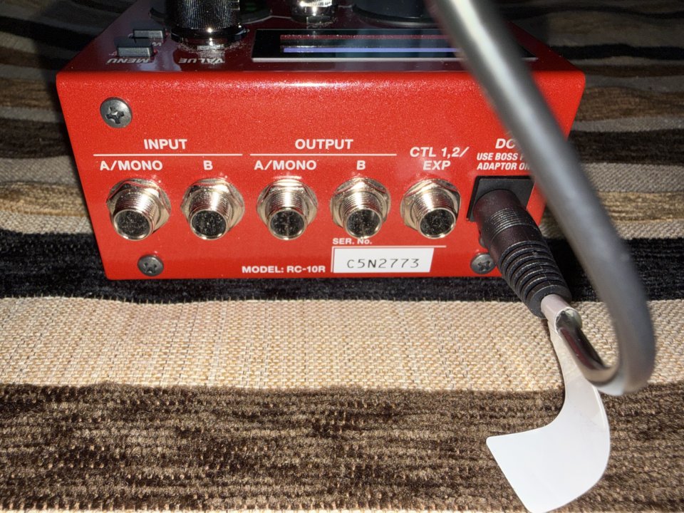 BOSS RC-10R Rhythm Loop Station