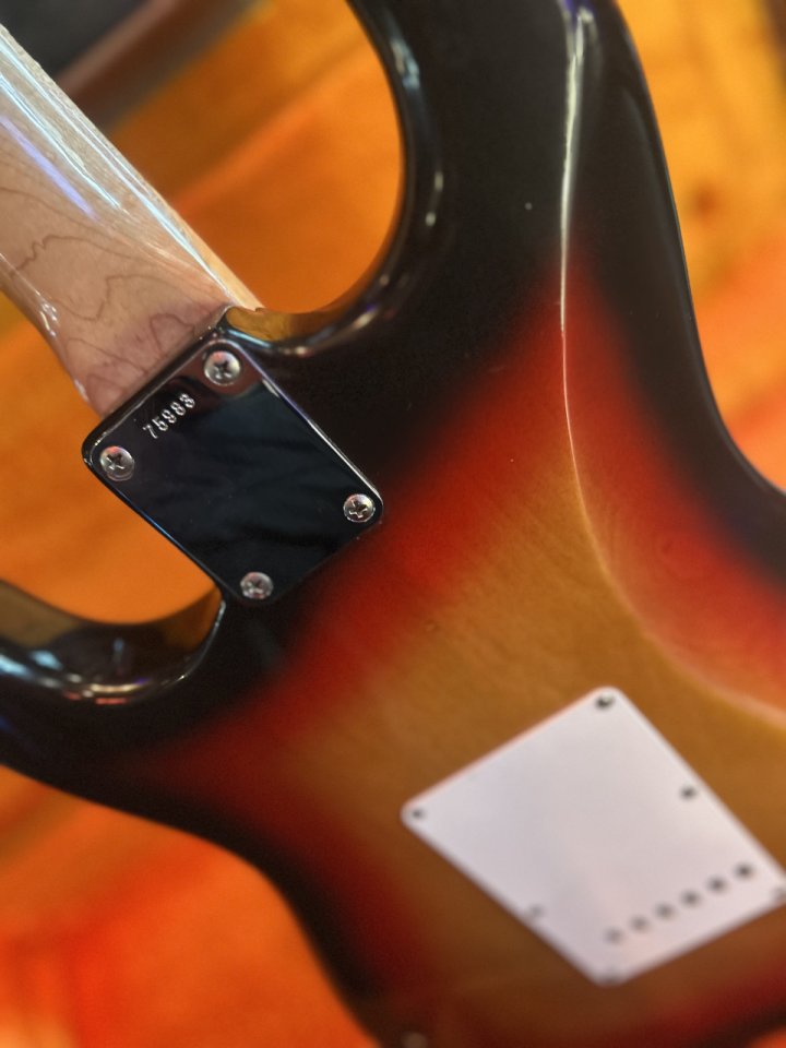 Fender stratocaster año 1962