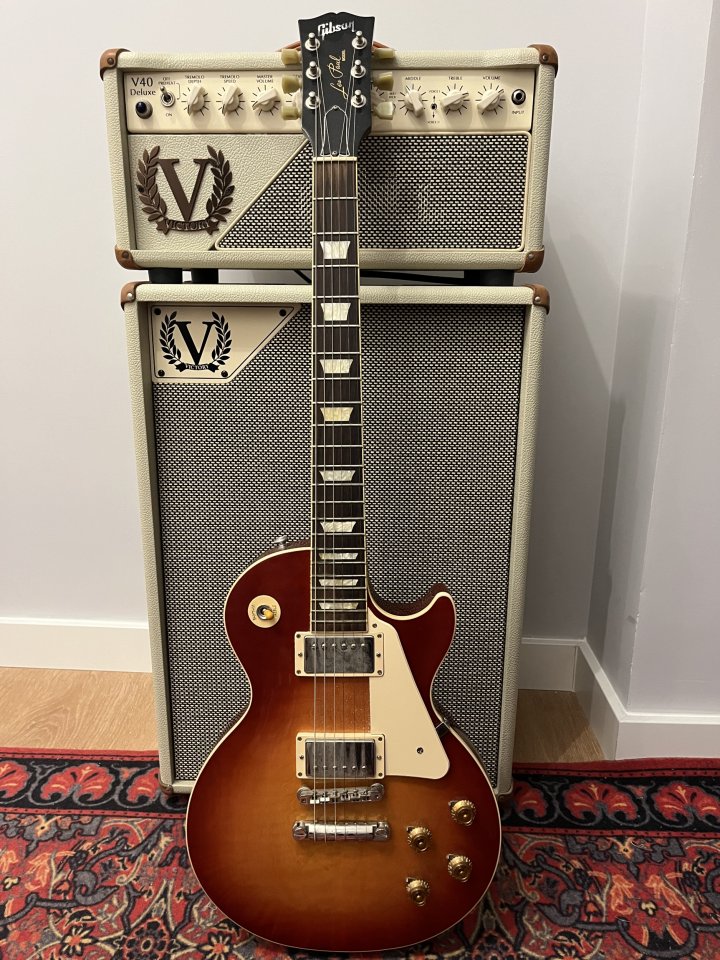 Gibson Les Paul Standard 50s Heritage Cherry Sunburst de segunda mano · Foto 5 de 5 · Tarragona · 1900 €