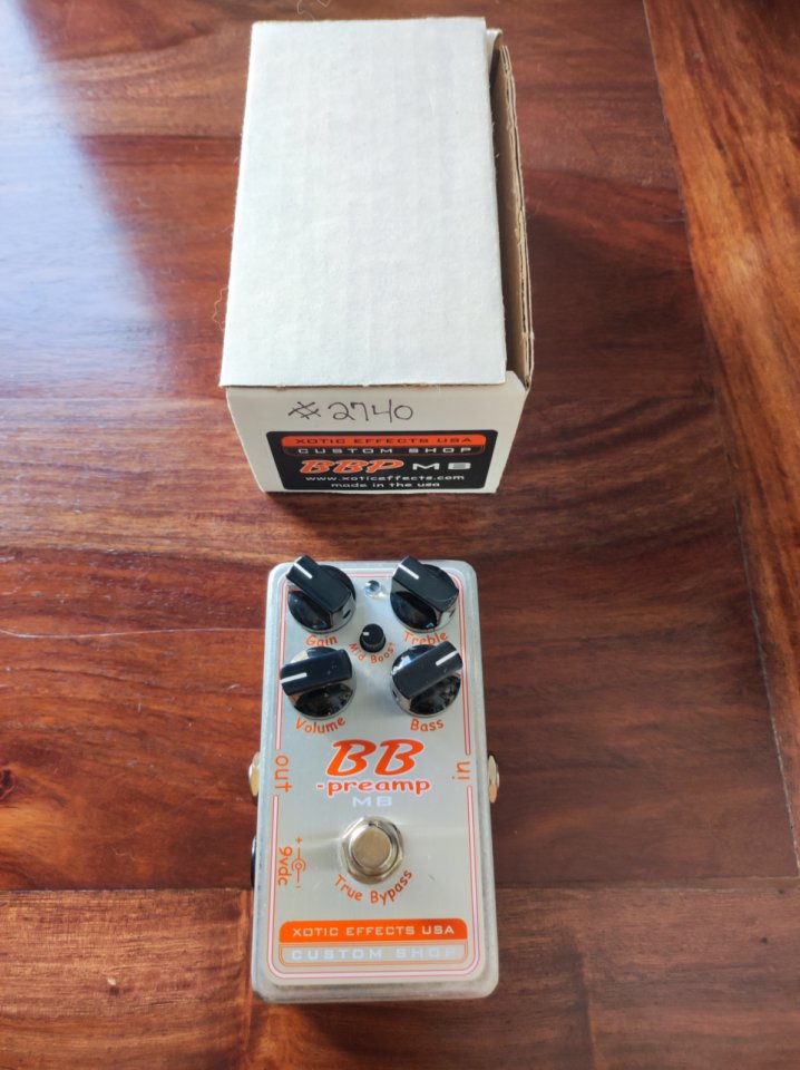 BB xotic Mid Boost Custom shop de segunda mano · Foto 1 de 2 · Almería · 170 €
