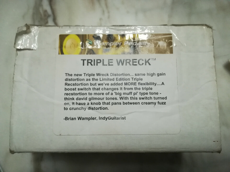 Wampler Triple Wreck V1