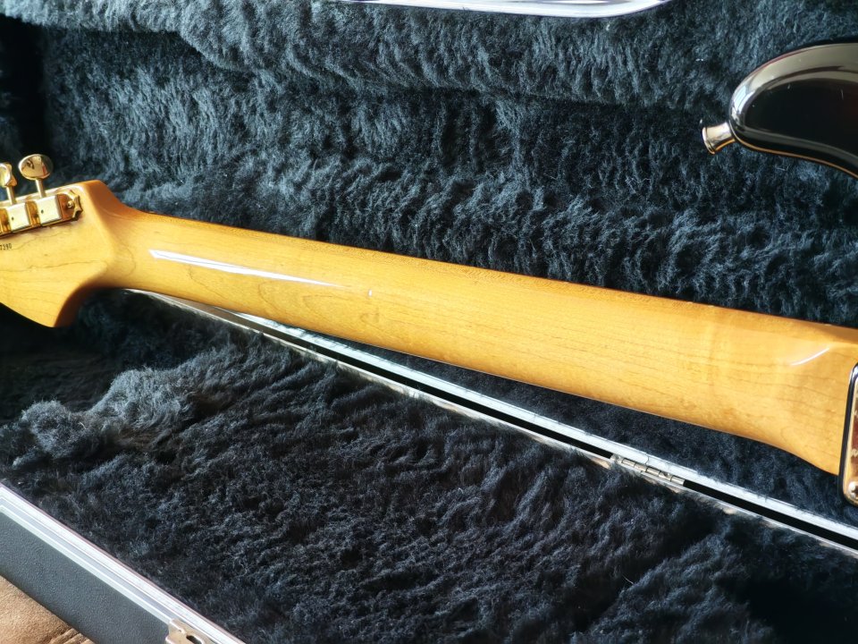 RESERVADA Fender Stratocaster SRV 2006 Lollar Blackface