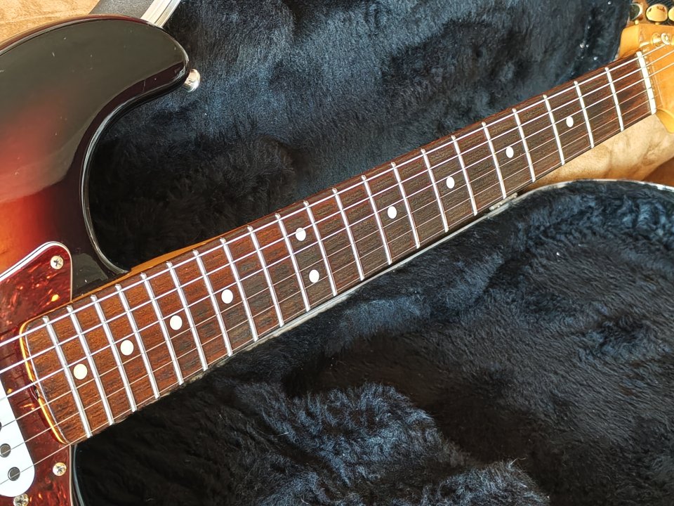 RESERVADA Fender Stratocaster SRV 2006 Lollar Blackface