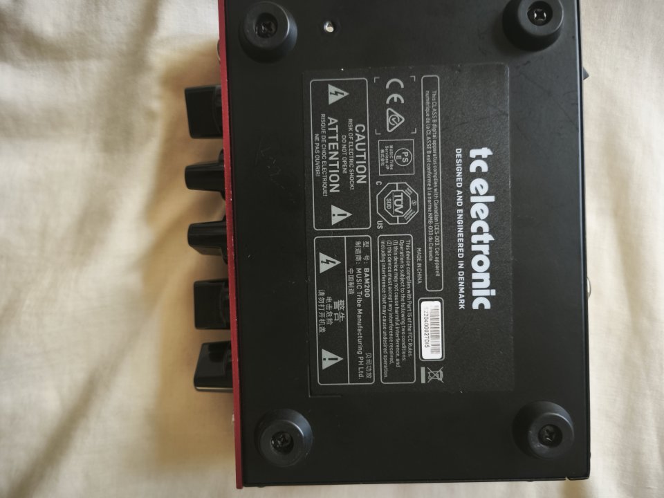 Vendo cabezal amplificador bajo TC electrónic bam200s de segunda mano · Foto 4 de 4 · Illes Balears · 99 €