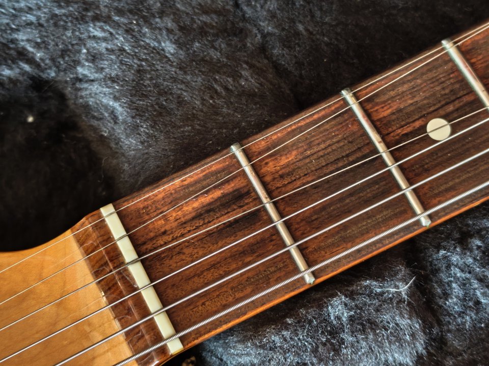 RESERVADA Fender Stratocaster SRV 2006 Lollar Blackface