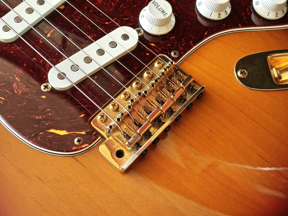 RESERVADA Fender Stratocaster SRV 2006 Lollar Blackface