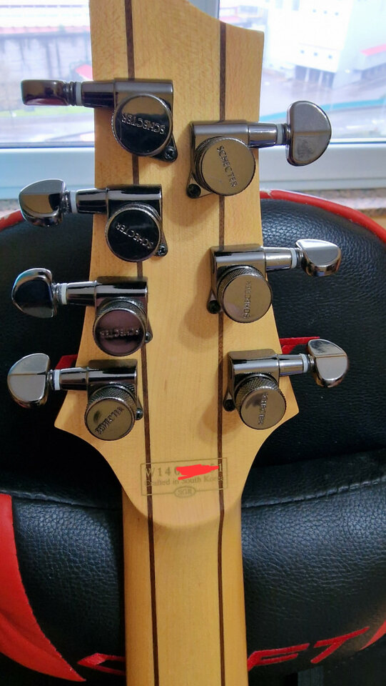 schecter banshee 7 passive