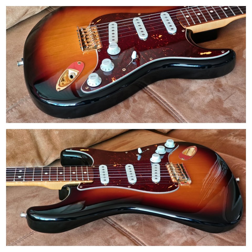 RESERVADA Fender Stratocaster SRV 2006 Lollar Blackface