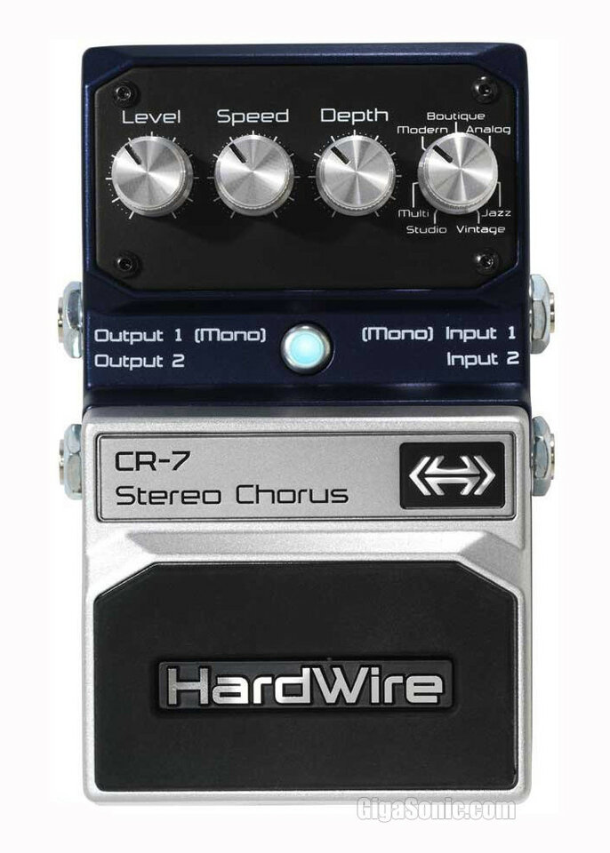 Hardwire stereo chorus cr7 vendo/cambio