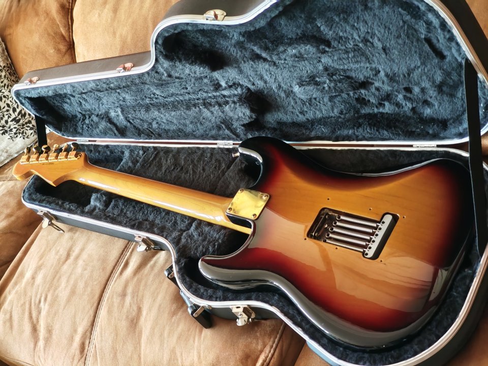 RESERVADA Fender Stratocaster SRV 2006 Lollar Blackface