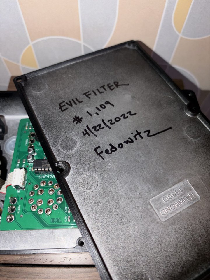 Pedal Death By Audio Evil Filter