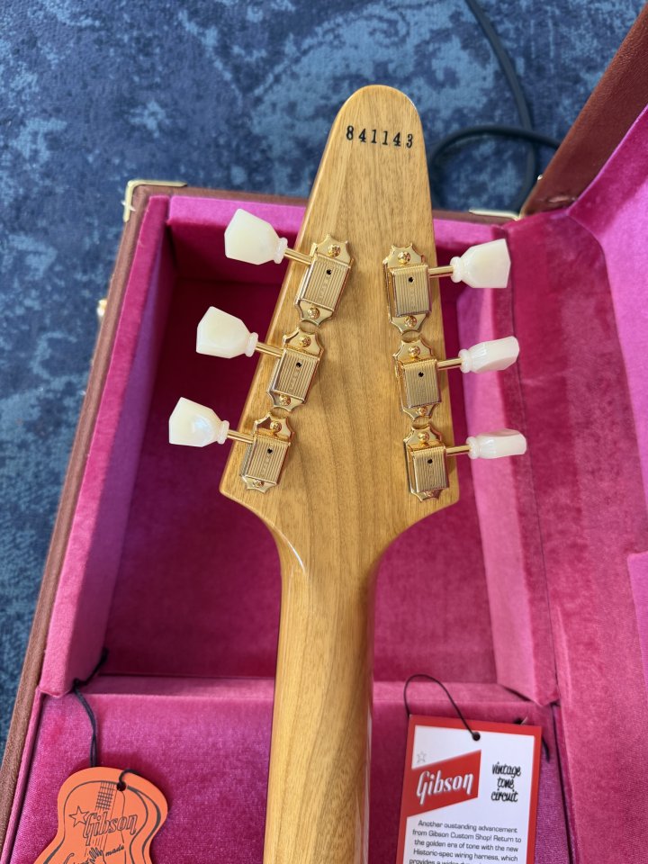 Gibson Flying V 58 Korina Reissue (Cambio) de segunda mano · Foto 7 de 9 · Madrid · 6500 €