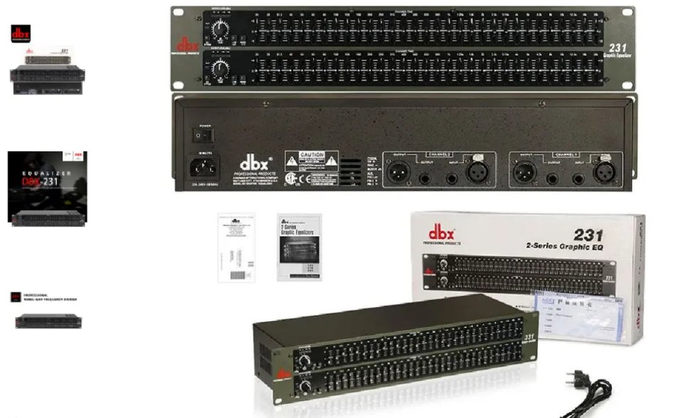 Ecualizador dbx 231