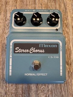 Maxon CS-550 Stereo Chorus Bucket Brigade Device de segunda mano · Foto 2 de 6 · Madrid · 195 €