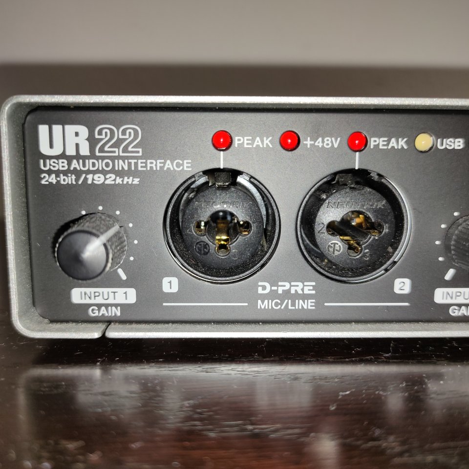 Tarjeta de sonido USB Steinberg UR22