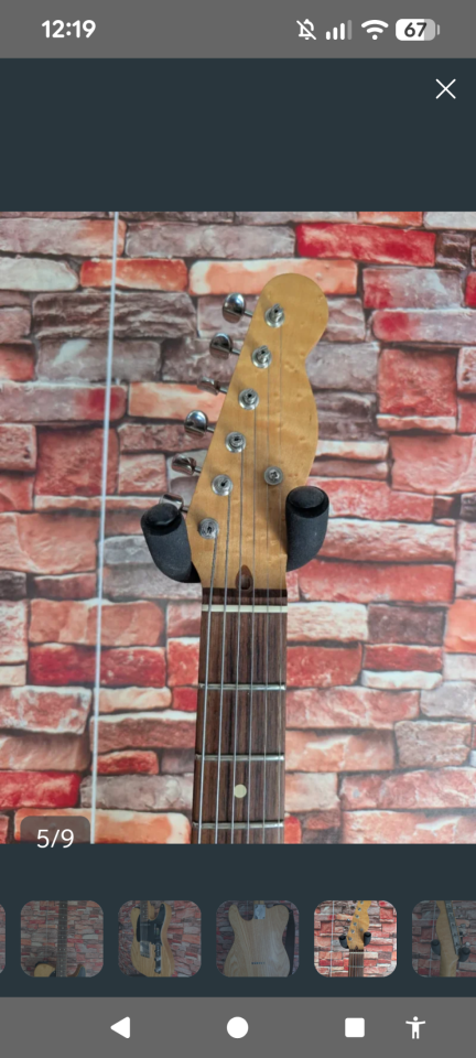 Mástil warmoth Telecaster ojo de pájaro de segunda mano · Foto 2 de 5 · Palencia · 350 €