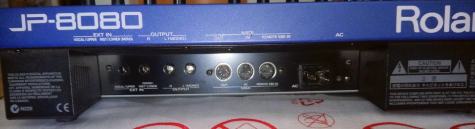 Sintetizador ROLAND JP-8080 Impecable.