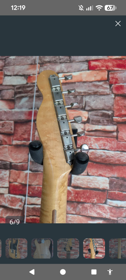 Mástil warmoth Telecaster ojo de pájaro de segunda mano · Foto 3 de 5 · Palencia · 350 €