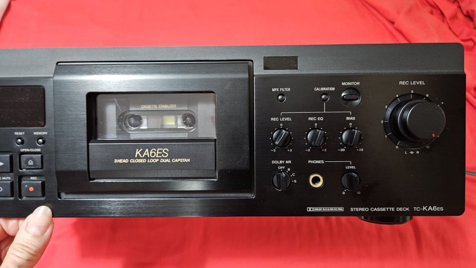 Platina SONY TC-KA6 Serie ES