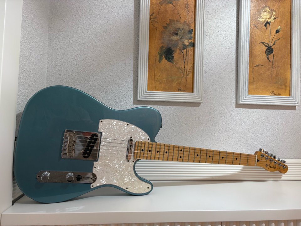 Fender Telecaster Player 1. Pastillas Custom Shop Texas Special.