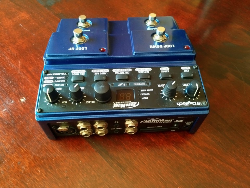 Digitech Jamman stereo looper