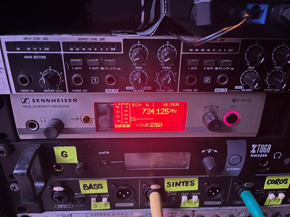 Microfono inalámbrico Sennheiser EW300 G3 con cápsula SE v7 de segunda mano · Foto 1 de 4 · Cantabria · 450 €