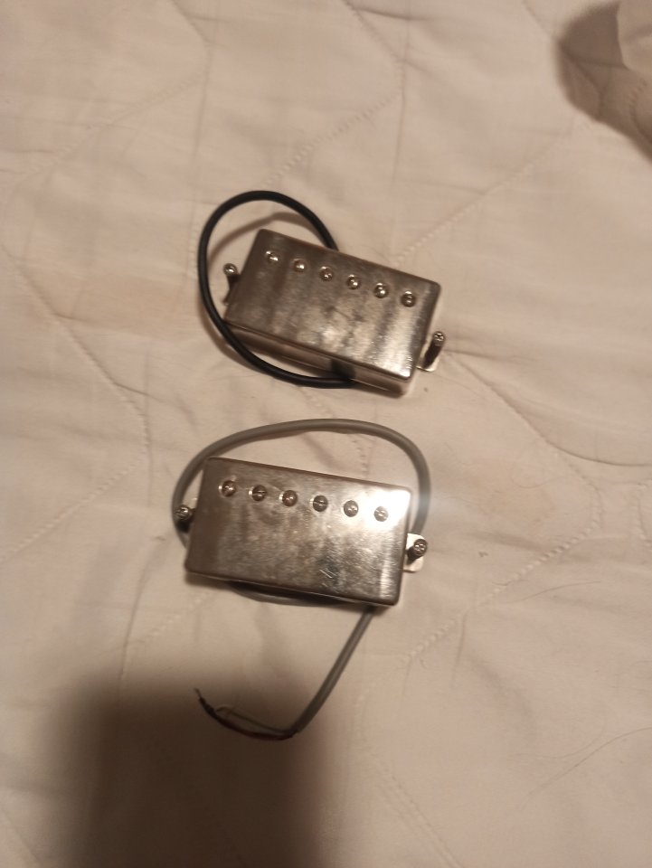 Humbuckers de una PRS S2 americana