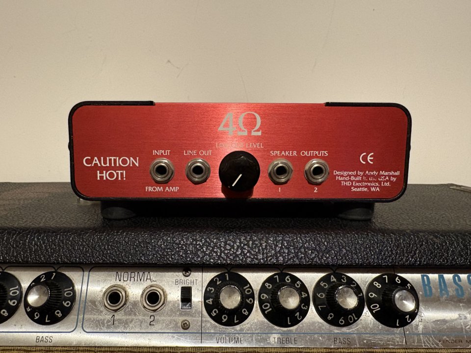 THD Hot Plate Power Attenuator - 4 ohms