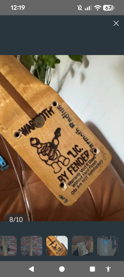 Mástil warmoth Telecaster ojo de pájaro de segunda mano · Foto 5 de 5 · Palencia · 350 €