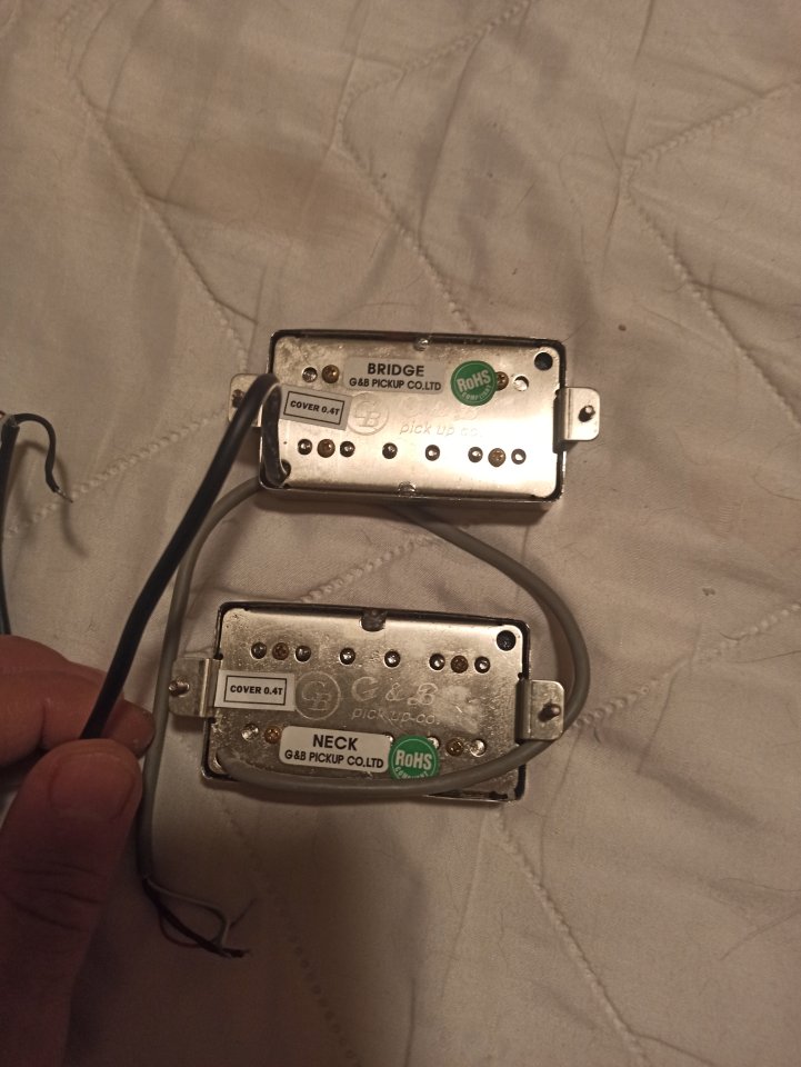 Humbuckers de una PRS S2 americana