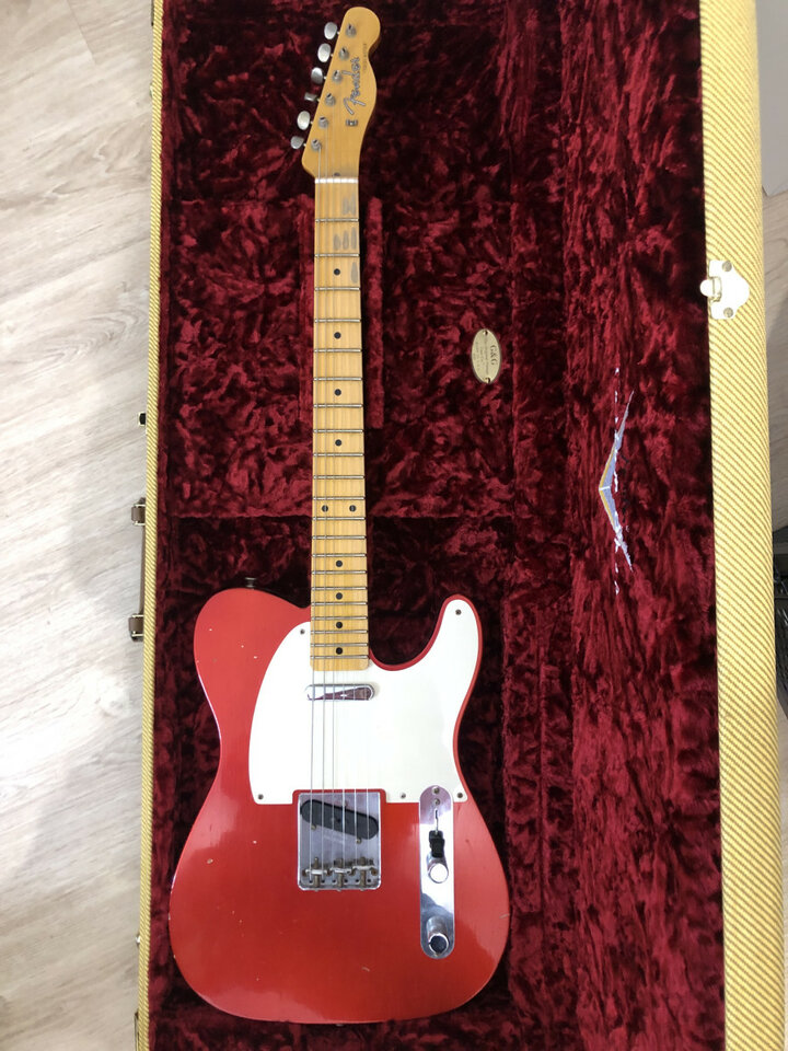 RESERVADA Fender Telecaster Custom Shop Time Machine 1957 Journeyman Relic