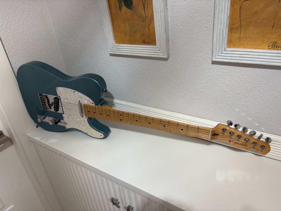 Fender Telecaster Player 1. Pastillas Custom Shop Texas Special.