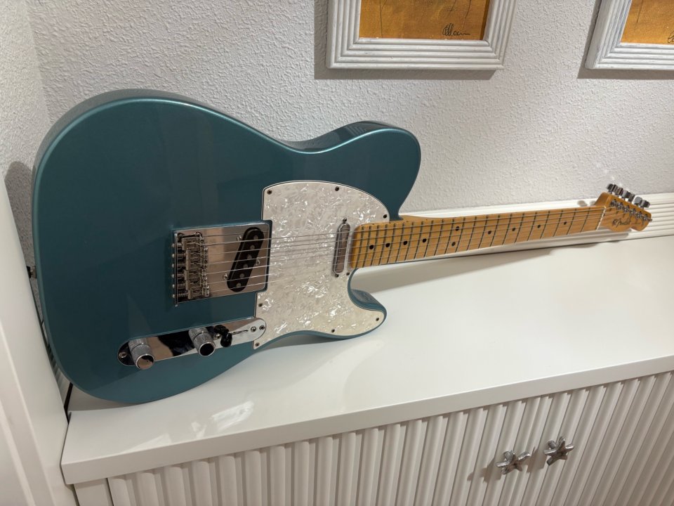 Fender Telecaster Player 1. Pastillas Custom Shop Texas Special.