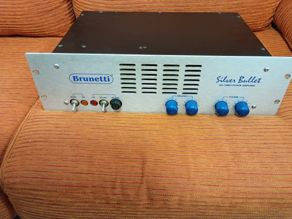 Amplificador Brunetti Silver buller etapa de potencia