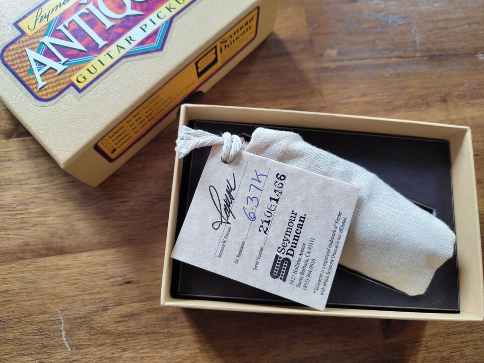 Pastilla Seymour Duncan Antiquity II Telecaster 55 Bridge