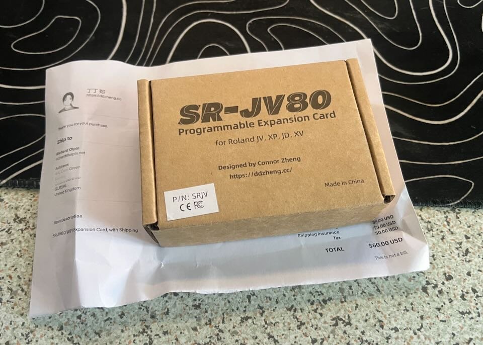 Roland SR-JV80 Wifi Expansion Card