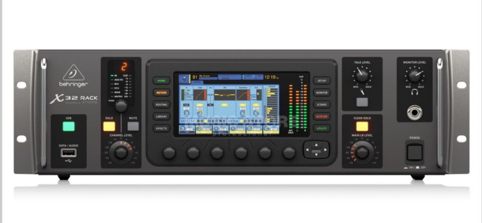 Behringer x32 rack