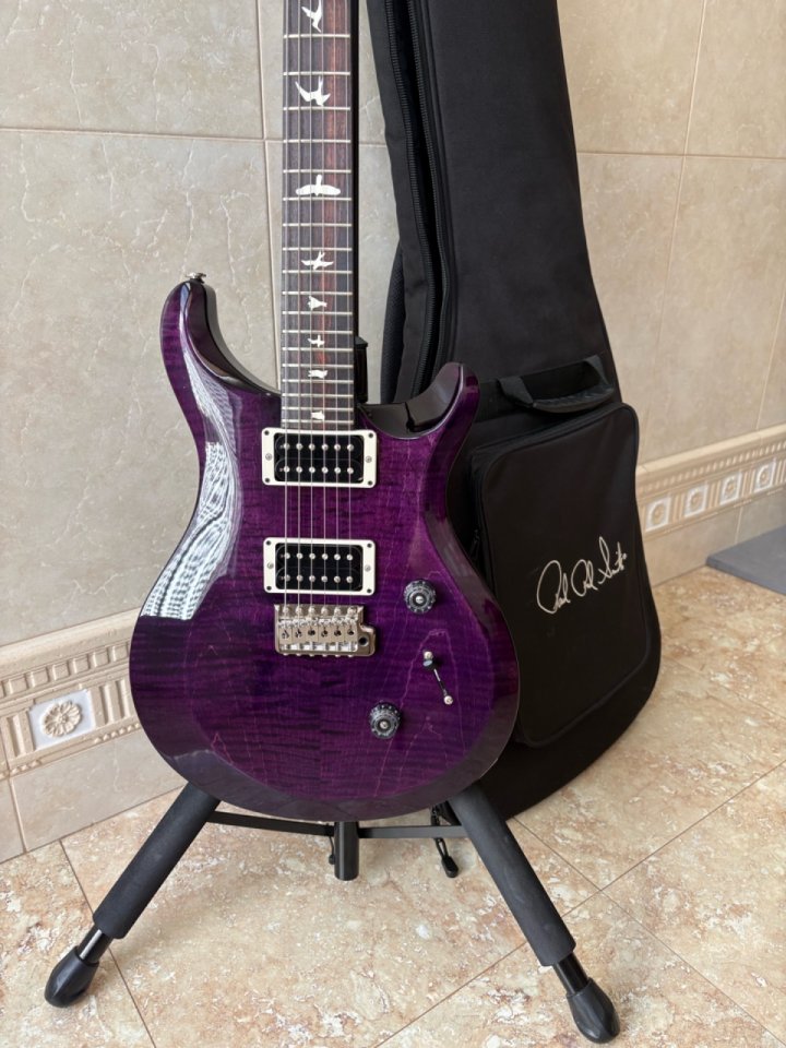 PRS S2 Custom 24 Transparent Purple de segunda mano · Foto 1 de 10 · Alicante · 1300 €