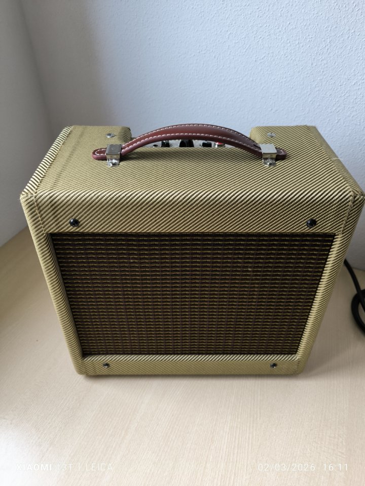 Réplica Fender Champ handwired Custom