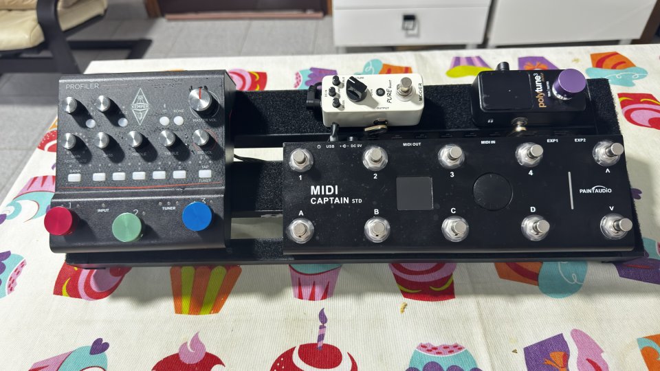 Pedalboard Kemper player